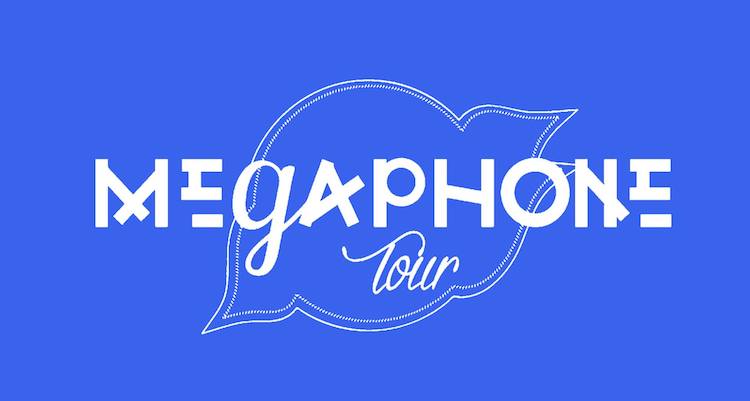 appel à candidatures pour le MÉGAPHONE TOUR